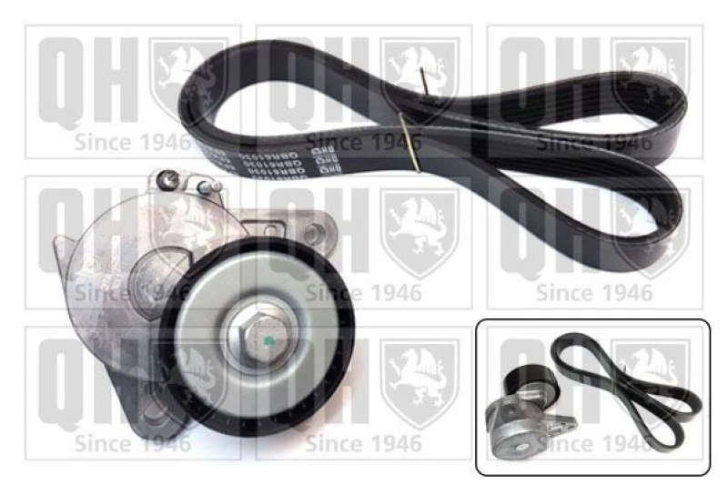 Image of QUINTON HAZELL V-Ribbed Belt Set QUINTON HAZELL QDK133