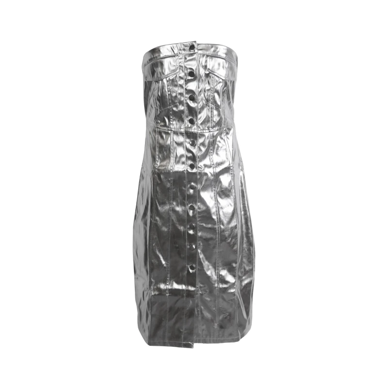 Image of AmyLynn Womens Maxi Dress Silver female XS (6)