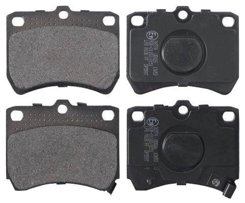 Image of A.B.S. 36574 Brake pad set with acoustic wear warning Brake Pad Set,disc brake (402)