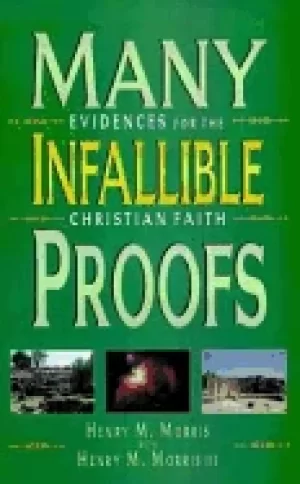 Image of many infallible proofs evidences for the christian faith