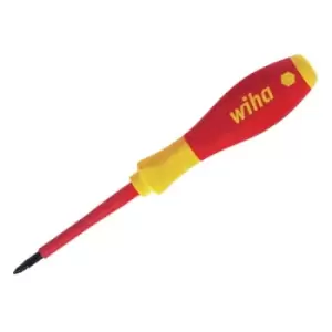 image of Wiha SoftFinish Electric slimFix Screwdriver Pozidriv PZ1 x 80mm