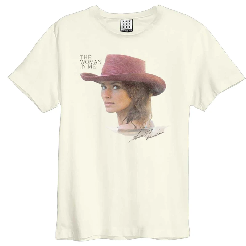 Image of Amplified Amplified Men The Woman In Me Shania Twain T-Shirt in White Size: X-Small White XS Male 5063750845845