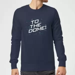 Image of Crystal Maze To The Dome! Sweatshirt - Navy - 3XL