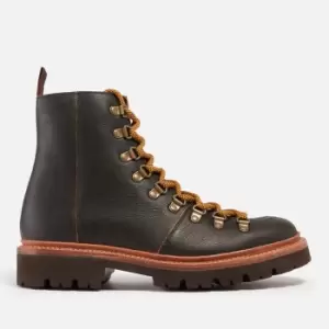 Image of Grenson Nanette Leather Hiking-Style Boots - UK 4