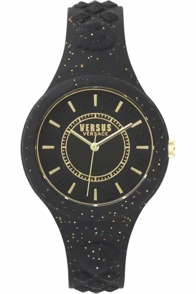 image of Versus Versace Unisex Versus Versace Fire Island Glitter Watch SPOQ160017