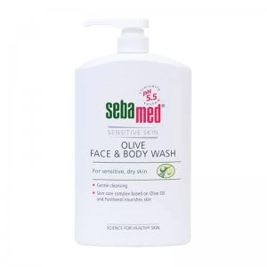 image of Sebamed Olive Face & Body Wash 1L