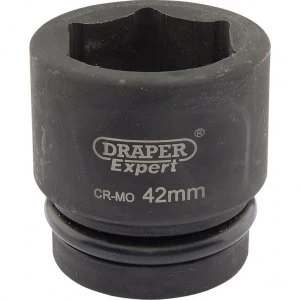 Image of Draper Expert 1" Drive Hexagon Impact Socket Metric 1" 42mm