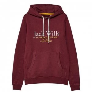 image of Jack Wills Batsford Hoodie - Damson