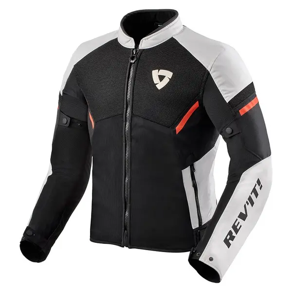 Image of REV'IT! GT R Air 3 Jacket White Neon Red Size 2XL