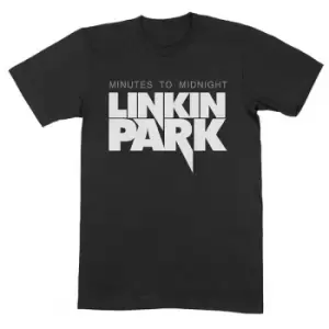 Image of Linkin Park - Minutes to Midnight Unisex Large T-Shirt - Black