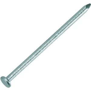 image of Wickes 75mm Galvanised Round Wire Nails - 400g