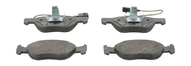 Image of FERODO FDB1137 Brake pad set incl. wear warning contact, without accessories, with piston clip Brake Pad Set,disc brake (402)