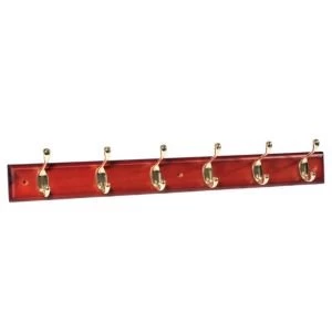 Image of BQ Brass effect Hook rail H15mm W70mm L685mm