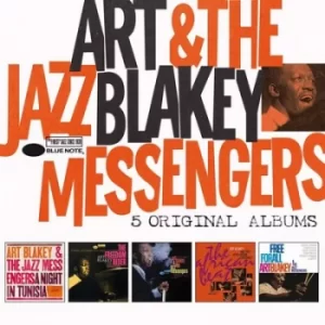 Image of 5 Original Albums by Art Blakey and the Jazz Messengers CD Album
