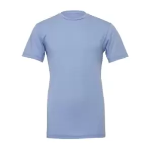 Image of Bella + Canvas Adults Unisex Heather CVC T-Shirt (M) (Heather Blue)