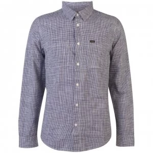 image of Lee Jeans Lee Worker Check Shirt - Black & White