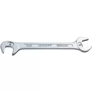 image of Gedore Double ended midget spanner 4 mm