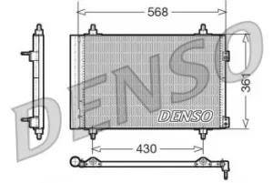 image of Denso DCN07008 Condenser