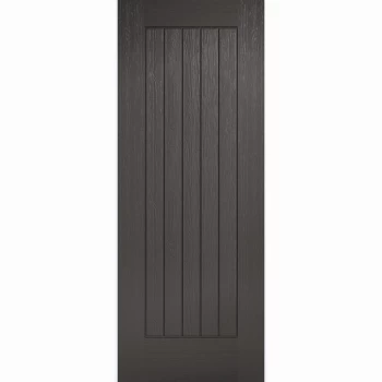 Image of LPD Timber Composite External Door Norfolk Charcoal Grey - 1981mm x 838mm (33 Inches)