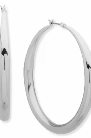 image of Tapered Hoop Earrings