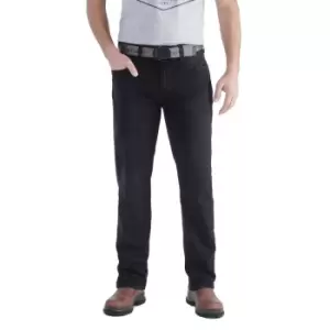 Image of Carhartt Mens Rugged Flex Relaxed Straight Cut Denim Jeans Waist 30' (76cm), Inside Leg 30' (76cm)