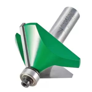 Image of Trend CRAFTPRO Chamfer Bearing Guided Router Cutter 51mm 19mm 1/2"