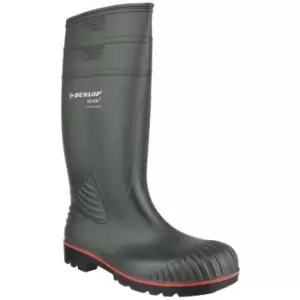 Dunlop Mens Acifort Heavy Duty Full Safety Wellies (7 UK) (Green) - Green