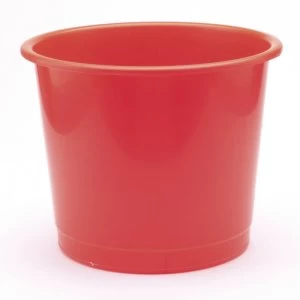 Image of Q-Connect 15 Litre Waste Bin - Red