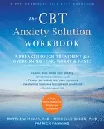 Image of cbt anxiety solution workbook a breakthrough treatment for overcoming fear