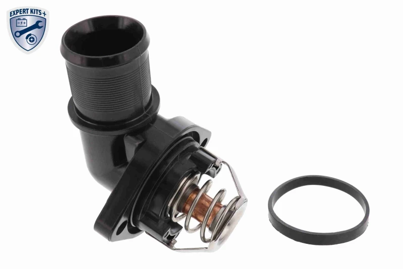 Image of VEMO V42-99-0004 Engine thermostat Opening Temperature: 89°C, 25mm, with gasket/seal, Integrated housing Thermostat,coolant (316)
