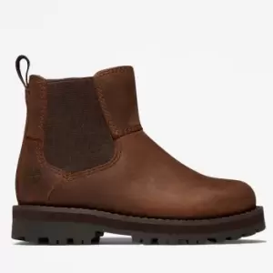 Image of Timberland Courma Kid Chelsea Boot For Toddler In Dark Brown Dark Brown Kids, Size 11