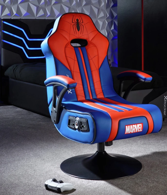 Image of X Rocker X Rocker Elite 2.1 Audio Gaming Chair - Marvel Spider-Man