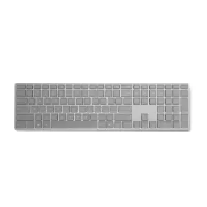 image of Microsoft 3YJ-00008 mobile device keyboard Grey Bluetooth