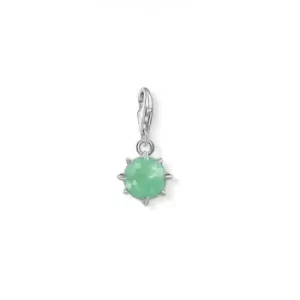 image of Thomas Sabo Aventurine May Birthstone Charm 1789-586-6