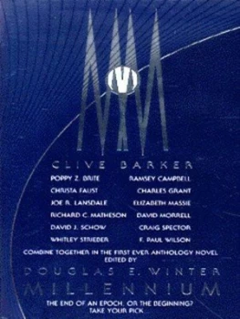 Image of Millennium by Douglas E Winter Paperback