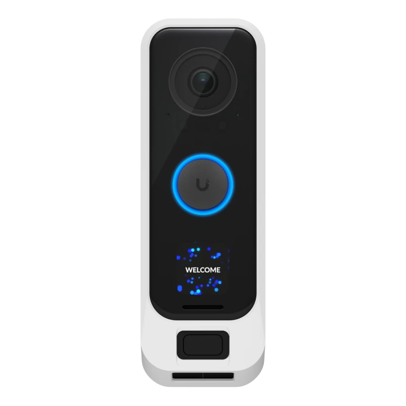 Image of Ubiquiti G4 Doorbell Pro Cover White Polycarbonate (PC)