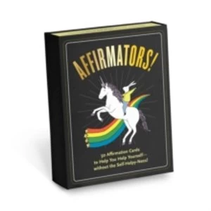 image of Affirmators : 50 Affirmative Cards to Help You Help Yourself - Without the Self-Helpy-Ness!