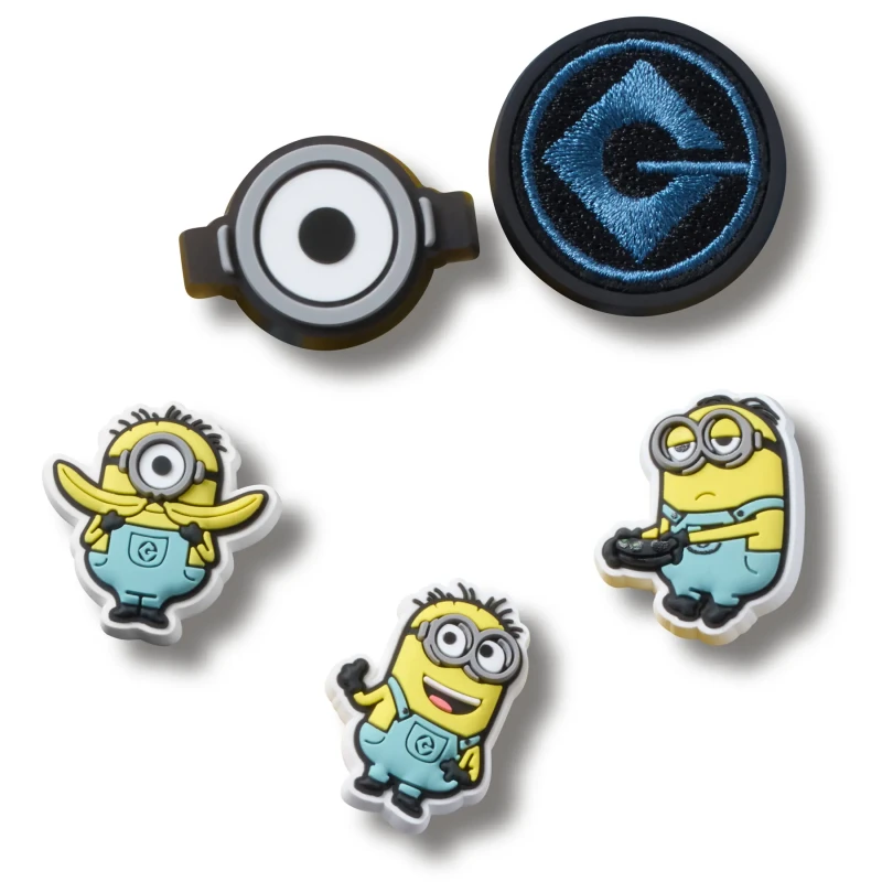 Image of Crocs Jibbitz Crocs Minions (x5) Multicolore Unisex TU