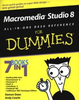 Image of Macromedia Studio 8 All-in-One Desk Reference for Dummies by Damon Dean Book