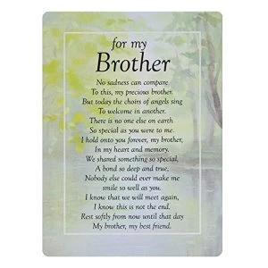 Image of Graveside Memorial Cards - For My Brother