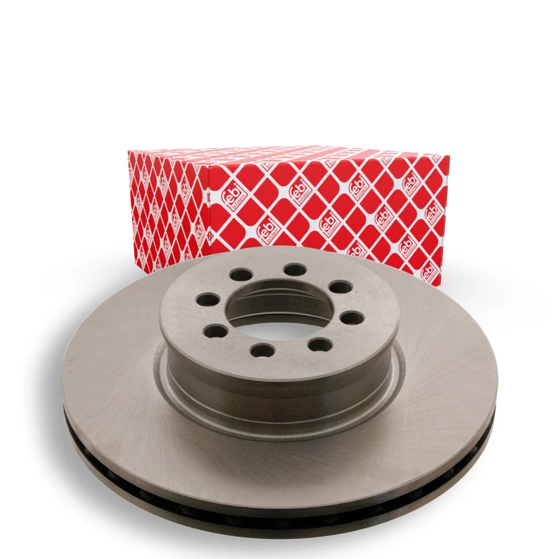 Image of FEBI BILSTEIN 30542 Brake disc Front Axle, internally vented, Coated Brake Disc (82)