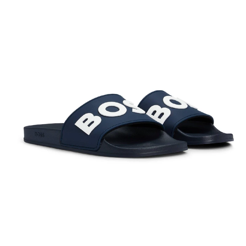 Image of Boss Kids Kirk Slider Pool Sliders Dark Blue male 2 (36)