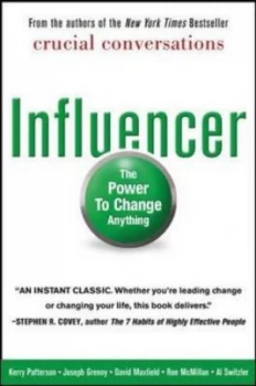 Image of Influencer by Kerry Patterson Hardback