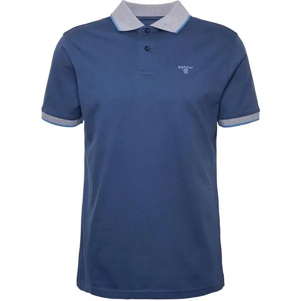 Image of Barbour Cornsay Polo Shirt - Blue L