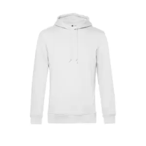 Image of B&C Mens Organic Hoodie (L) (White)