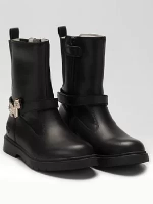 Image of Lelli Kelly Kalla Unicorn Boots, Black, Size 12 Younger