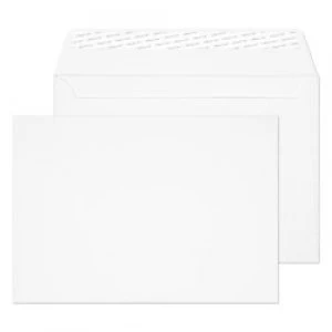 Image of Creative Senses Velvet Envelopes C5 Peel & Seal 162 x 229mm Plain 140 gsm White Velvet Pack of 125