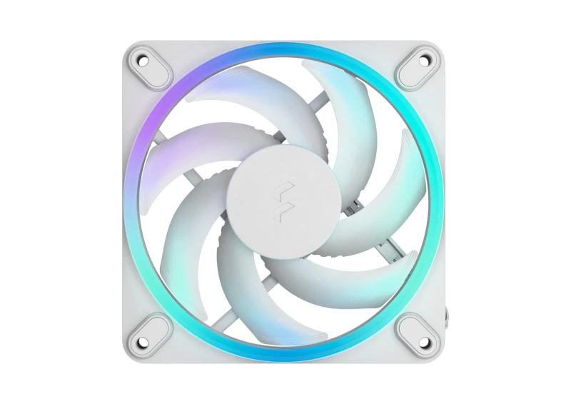 Image of Fractal Design Momentum 12 ARGB 12cm PWM Case Fan, 350-2200 RPM - White - FD-F-MR1-1202