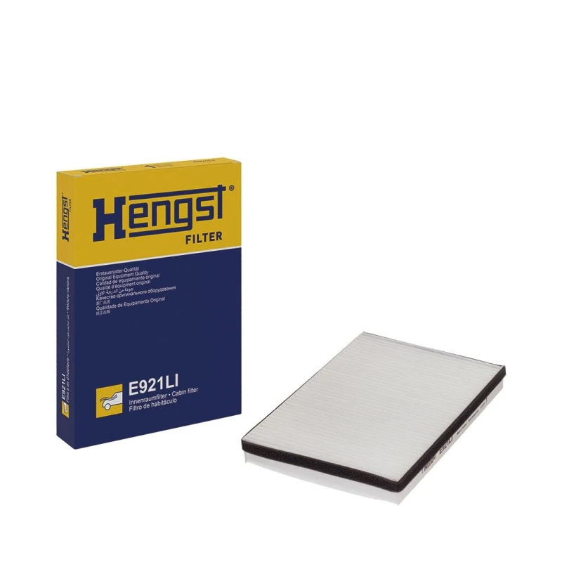 Image of HENGST FILTER E921LI Pollen filter Pollen Filter Filter,interior air (424)