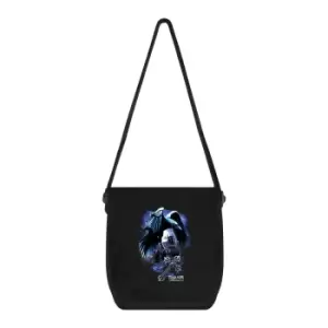 Image of Requiem Collective Sacred Raven Messenger Bag (One Size) (Black)